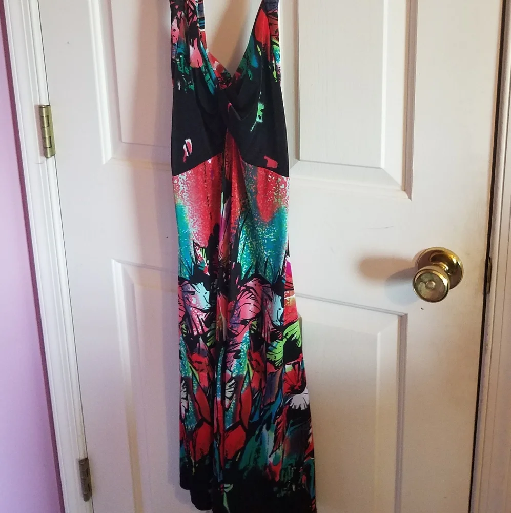 Flower Cover-up Dress